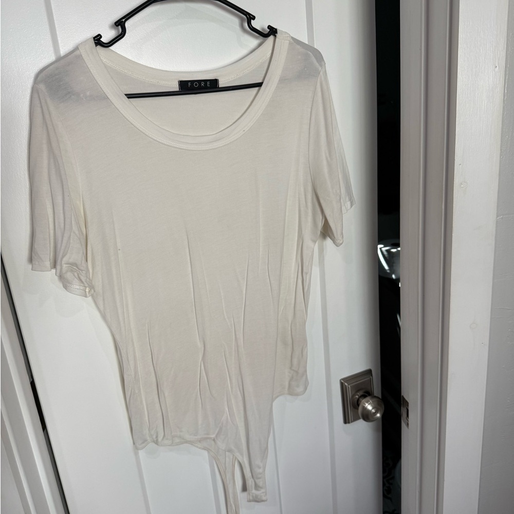 FORE White Bodysuit for Women